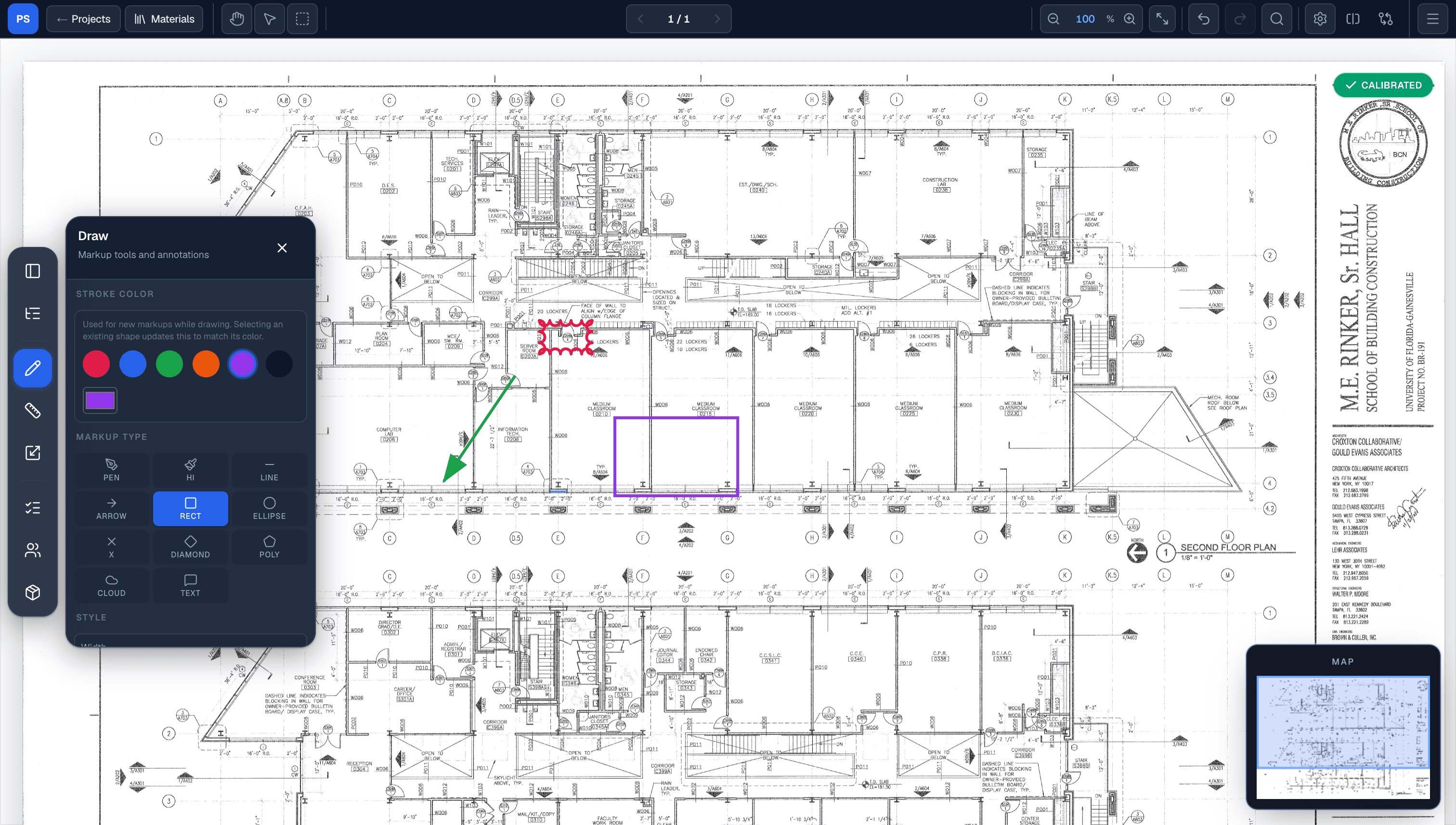 PlanSync 2D plan viewer and 3D IFC viewer side by side